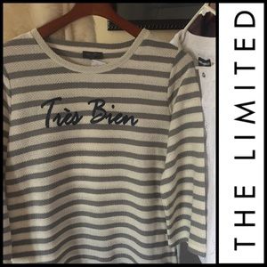 | The Limited | striped Tres Bien top |
